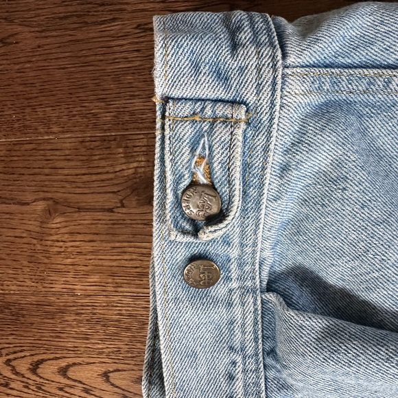 80’s LEE Women’s Large Light Blue Faded Denim Jacket - Picture 8 of 13